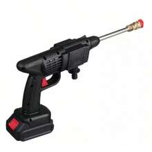 48v Cordless Multi-Purpose Cleaning Pressure Washer Gun - Black - View 2