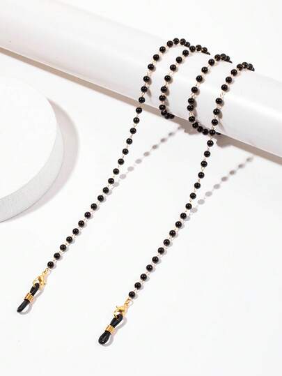 1pc Minimalist Elegant Pearl Eyeglasses Chain, Non-Slip Eyeglass Chain, Fashion Glasses Chain, For Women