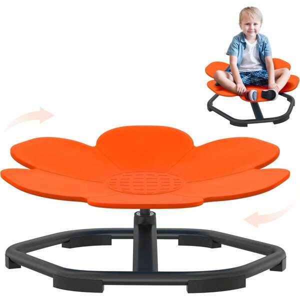 JOIEYOU Kinder Karussell Drehstuhl für Sensorischer Autismus Training Balance Board Sensorik Spielzeug Koordination & Gleichgewicht, für ab 3-9 Jahren
