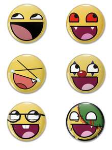 Funny Pattern Badge Brooches,Women Lapel Pin,Brooch Pins,Backpack Charm,Clothes Accessories,Amusing Gift For Friends,Family,Teachers And Classmates - Multicolor - View 3