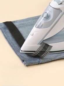 Self-Adhesive No-Cut Hem Length Adjustment Stickers - Easily Transform Your Pants! - Black - View 6