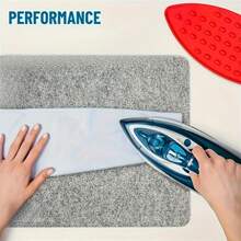 1 pezzo [Materiale resistente al calore]Cuscinetto da stiro portatile premium, resistente al calore e pieghevole, perfetto per trapunte, cucito e artigianato, senza elettricità necessaria, ideale per uso domestico e da viaggio, solo cuscinetto da stiro, senza altri accessori