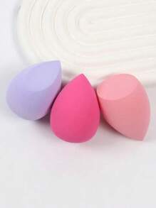 20 Cosmetic Sponge Sets, Random Colour And Shape Cosmetic Sponges, Including Foundation Mixed Beauty Sponges For Liquid, Cream And Powder Applications, Multi-Color Powder Bubbles, And Latex-Free Dry And Wet Dual-Use Cosmetic Sponges And Foundation Creams For All Skin Types, Easy To Carry, Simple And Beautiful.