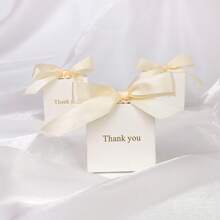 30pcs Charming Candy Gift Box Golden "Thank You"| With Ribbon | Valid For Birthdays, Weddings, Mother's Day Summer Gifts Beach Back To School School Supplies Room Decor