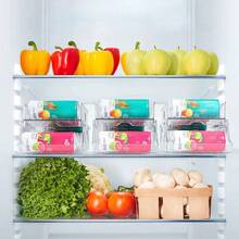 Fridge Organiser, Can Storage Rack For 250ml/330ml, With Auto-Rolling Structure, Foldable Can Holder, Refrigerator Cabinet Shelf, Can Dispenser, Storage Box - Transparent - View 5