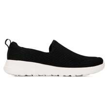 Skechers Women's Casual Lightweight One-Piece Slip-On Walking Sneakers, Comfortable Breathable Athletic Leisure Shoes, Style No. 15637-BKW