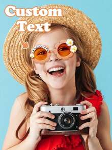 1pc Custom Kids Name Glasses, Custom Kids Party Favors, Peraonalized Child Glasses, Kids Pool Party, Children Birthday Party Personalized Name Glasses For Girls Or Boys Toddler Glasses, Cute Kids Glasses, Birthday Party Glasses, Baby Girl Gift Valentine Gift, Kids Birthday Gift, Wedding Gift, Best Friend Gift, Gift For Her, Gift For Him, Gift For Friend, Toddlers Gift, Personalized Kids Gift, Custom Name Gift, Children Gift Back To School - Multicolor - View 5