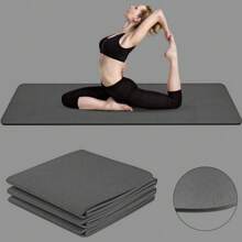1pc Folding Yoga Mat Thick Yoga Mat Water Proof Yoga Mat Comfortable Yoga Mat 183*61*0.4cm/0.5cm Thickness Recommended For Beginners Soft Cushion Fitness Mat Double-Sided Yoga Mat Exercise Mat For Sports Fitness, Fitness Floor Mat , Gym Set ,Suitable For Gift Giving,Mother's Day Gift, Birthday Gift, Christmas Gift,Gymnastics, Exercise, Pilates, Workout At Home, Sports Socks, Fitness Socks Yoga Socks Pilates Socks