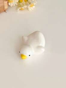 Suporte para Hashi (Pauzinhos) de Cerâmica com Patinho Fofo, Descanso de Hashi, Suporte de Pincel Caneta, Acessório Decorativo de Mesa para Cozinha Doméstica - Pato - Visão 15