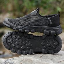 CAMEL CROWN Men's Sports Casual Shoes, Spring Creek Trekking Breathable Mesh Slip-On Walking Shoes