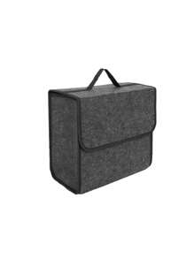 1pc Car Luggage Storage Bag Car Portable Folding Felt Storage Bag Car Tool Storage Bag