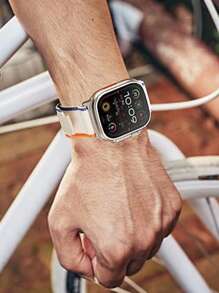 4PCS Compatible With Apple Watch Straps Men's And Women's 4-Color Combination Set Sports Breathable Soft Nylon Material Loop Hook And Loop Self-Adhesive Straps Compatible With Apple Watch 38/40/41/42/44/45/46/49mm42 (Series10) Straps Compatible With Apple Watch Ultra/10/9/8/7/6/5/SE/4/3 Straps Anti-Fouling, Sweat-Proof, Washable Easy To Wear And Replace Straps
