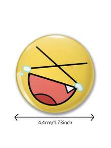 Funny Pattern Badge Brooches,Women Lapel Pin,Brooch Pins,Backpack Charm,Clothes Accessories,Amusing Gift For Friends,Family,Teachers And Classmates - Multicolor - View 4