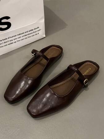 2025 Nouvelles mules casual légères pour femmes, mocassins sans dos à semelle souple pour le printemps et l'été