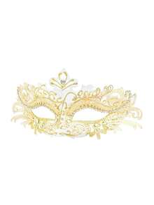 1 套化妆舞会面具，狂欢节装饰威尼斯面具女士万圣节 - 繫帶款 - 查看 12