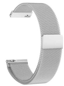 1pc Men Women Stainless Steel Watch Strap Metal Watch Band 20mm 22mm Casual Watchbands Compatible With Samsung Galaxy Watch3 4 5 6 7 41mm 45mm/Galaxy Active2/Gear Compatible With Amazfit GTR 2/3/4 Fashion Busniess Watch Band Smartwatch Replacement Wristband For Watch GT/GT2 42mm 46mm Compatible With Amazfit GTS 2/2E/2 Mini Smart Watch Accessories For Men Women