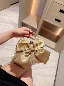 Vintage Floral Handbag, Practical Multi-Function Evening Clutch - Gold - View 2