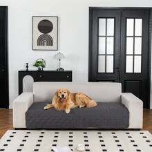 1 pièce Couverture de canapé pour animal de compagnie, Tapis de canapé à ultrasons pour animal de compagnie, antidérapante et anti-saletés, convient pour un canapé 1 à 4 personnes