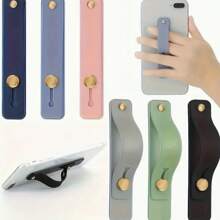 Silicone Phone Ring Holder, Pulling Slouchy Adjustable Phone Stand, Stick-On Back Design, Kitchen Storage Utensils, Room Decoration, Suitable For Kitchen, Restaurant, Party, Camping, Gathering, Gift For Friends, Family Gift