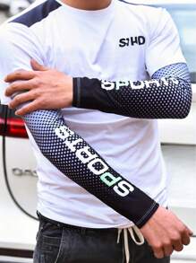 1 paire de manches de refroidissement pour sports de plein air - protection UV, nylon respirant, convient pour le golf, le cyclisme, la course à pied et la conduite