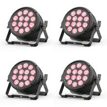 SEBRUANC 180W 14LED RGBW Par Light Stage Light 4/8CH DMX512 Control Automatic Sound Control DJ Light Suitable For Stage Party Concert Church Wedding Theater - UK Plug(220-240V) - View 10