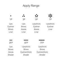 20 st Permanenta nålar Makeup Ögonbrynsnålar Makeup Tatueringsnålar Permanent Penna Makeup Nålpatron för eyeliner och ögonbrynstatueringsmaskin