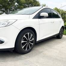 4-Piece Car Wheel Cover, 16-Inch Alloy Wheel Cover, PP Plastic, Silver Decorative Car Wheel Rim Decoration, Universal Suitable For Vehicle Accessories - 銀色 - 查看 5