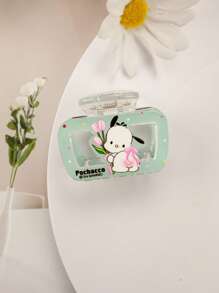 Sanrio Sanrio 1 Pc Sanrio Genuine Authorized Acrylic Hair Grabber Hello Kitty Melody Cute Cartoon Hair Accessories Clip Fashion Accessories,Cute Sweet Cartoon Fashion Versatile Simple Hairpin Women's Headdress, Ideal Choice For Mother's Day Fashion Hair Accessories Elegant Hair Clip Women Claw Clips
