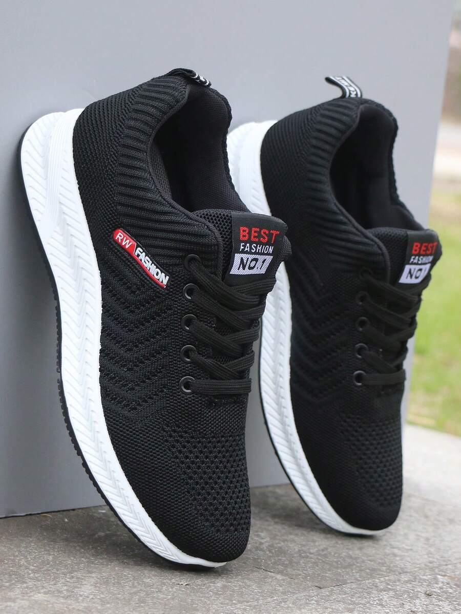 נעלי ספורט נושמות לגברים, נעלי ספורט קז'ואל קלות משקל נגד החלקה, רב-תכליתיות, הגעה חדשה לשנת 2025, רשת עמידה בפני ריחות, מתאימות לג'ינס ולבגדי ספורט