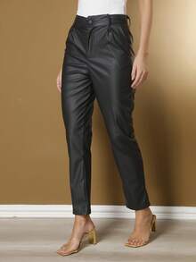 Calças couro femininas/calça alfaiataria/ calça básica / calça elegante/ calça skinny/ calça blogueira/calça da moda