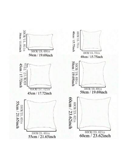 High Quality Kussen Inserts In Multiple Sizes, Bed, Sofa, Bedroom Support Cushion Filling view 3