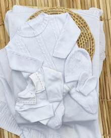Knitting And Embroidery Maternity Leave - Blanco - Ver 3