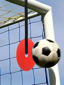 1 Set de círculo de entrenamiento de fútbol ajustable en longitud, para mejorar la tasa de acierto, accesorios de entrenamiento de fútbol - Multicolor - Ver 3