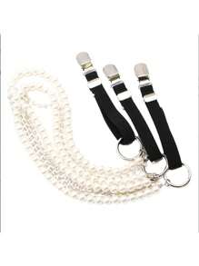 1 Stück modischer Hosenträger mit Kunstperlen und Strass, elastisch, verstellbar, stilvoller und vielseitiger Gürtel für Hosen und bequeme Hosenträger für alle Anlässe, Halloween Accessoires, Halloween Kostüme Herbst-Winter Accessoires, Halloween Kostüm, geeignet für Teenager, Jugendliche, Herren, Lässig, Outdoor, Sport, Urlaub, Abschlussgeschenke, Geburtstag, Alltagskleidung