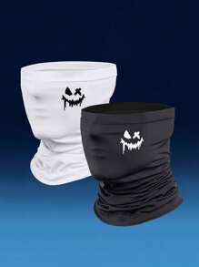 1pc/2pcs Unisex Balaclava Face Mask, Suitable For Daily Use, Outdoor Travel, Hiking, Skiing, Cycling