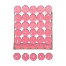 100 Stücke/50 Stücke minimalistische kleine Kerzen, alltägliches Lässig Party- und Veranstaltungszubehör, weiße/rosa/rote/blaue/gelbe/lila/grüne Kerzen, eine Kerze brennt 2-4 Stunden, romantische Kerzendekoration für Hochzeit & Abendessen Geschenke Geburtstag Abschluss