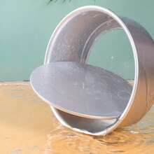 1 pièce / 3 pièces, moule à gâteau rond en aluminium, moule à gâteau rond amovible, ustensile de cuisson, petit ustensile de cuisine, accessoire de cuisine, différentes tailles disponibles, convient pour la cuisine, le restaurant, la cuisson
