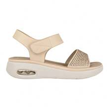 STYLO 2517003 SIMIPIEL BEIGE LADIES SANDALS - Beige - View 2