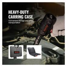 1/2" Drive Impact Socket Set, 65 Piece Socket Set SAE 3/8" To 1-1/4" And Metric 10-24mm, 6 Point Cr-V Alloy Steel For Auto Repair, Rugged Construction, Easy-To-Read Size Markings, Storage Case Default - 彩色 - 查看 4