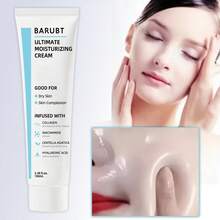 BARUBT 100ml Deeply Moisturizing Cream Infused With Vitamin E & Glycerin, Nourishing For Body & Face - Fresh Scent, Alcohol-Free, Hydrating Formula, Leaves Skin Soft & Smooth, Suitable For All Skin Types - White - View 5