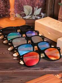 1 pièce Lunettes de mode personnalisées - Lunettes de soleil avec texte personnalisé, personnalisées spécialement pour votre commande personnelle, cadeau de compagnon pour fête entre célibataires, cadeau du témoin, lunettes de mode personnalisées d'anniversaire, miroir de soleil en bois personnalisé, lunettes de mode du témoin personnalisées, cadeau de mariage pour homme, souvenir de mariage, cadeau d'anniversaire, cadeau de fête, cadeau de mariage, cadeau de fête des pères, multifonctionnel, ornemental, réutilisable, raffiné, élégant, de haute qualité, coloré, moderne, personnalisé, unique, cadeaux idéaux pour lui, cadeaux idéaux pour elle, petit ami, papa, petite amie, maman, famille, amis, salon de thé, maison, jardin, bureau, pour les anniversaires, pour la Saint-Valentin, pour la fête des mères, pour les anniversaires, pour la fête des pères, pour la remise des diplômes, pour les mariages, pour le pendaison de crémaillère