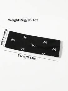 3 Stück/Set Mode Frauen Schmetterling Muster Muster weiche rutschfeste Stirnbänder, elastische Yoga Sport Haarschmuck, vielseitig für täglichen Turban Stirnband Schweißband Gebrauch