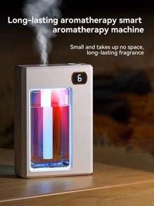 Diffuseur d'arômes rechargeable, diffuseur d'huiles essentielles à 6 modes, diffuseur d'assainisseur d'air pour la maison, la voiture, la pièce, le mur suspendu, purificateur d'air avec diffusion automatique, désodorisant pour la salle de bain, usage commercial. Options de parfums: rose, citron, cologne, rencontre poudre, pêche blanche oolong, jasmin
