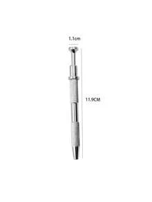 Tattooed Ball Claw Holder Professional Diamond Bracket Pick-Up Tool Body Piercing Tool With 4 Claw Tattoo Accessories Stainless Steel Pearl Grab Holder Jewelry Making Jewelry Tools 1pc 4-Prong Claw Rhinestone Grabber, Crystal Tipped Tweezer Catcher, Hole Punching Jewelry Making Grabbing Tool - Silver - View 5
