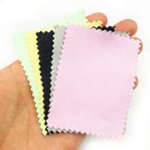 10 pièces/20 pièces Chiffon de polissage argenté : Chiffons de polissage pour les bijoux et l'argenterie, chiffons de nettoyage et de polissage pour l'argent