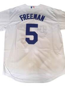 Jersey Beisbol Los Angeles Dodgers 5 - Blanco - Ver 2