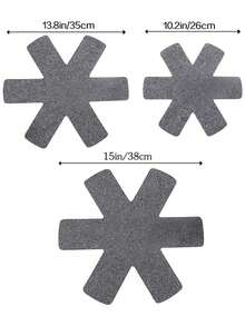 6pcs/Set Pot & Pan Trivet Mats, 3 Different Sizes, Pot Separator, Stacking Pans Protector, Pot Divider Pads For Protecting And Separating Pots And Pans, Great Mother's Day Gift For Mom