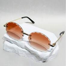 1 Pair Oval-Shaped Accessory, Suitable For Casual, Outdoor, Business, Driving, Party, Boho Chic, Elegant Gradient Design For Summer Beach Vacation,Outdoor,Travel