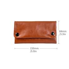 1PC, New Tobacco Bag PU Leather Tobacco Bag Creative Double Buckle Multifunctional Retro Portable Bag For Men's Hand-Held Pipe Accessories, Four Colors To Choose From