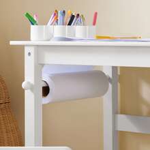 SoBuy KMB60 Children's Table With 1 Chair Children's Seating Group Inside Children's Table Chair Set Painting Table For Children - White - View 9